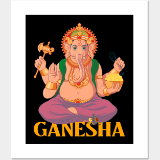 Ganesha Posters and Art